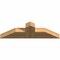 Ekena Millwork Portland Smooth Timber Gable Bracket, Western Red Cedar, 36"W x 10"H x 3 1/2"D x 5 1/2"F, 7/12 Pitch GBW036X10X0406POR00SWR - alternate 2